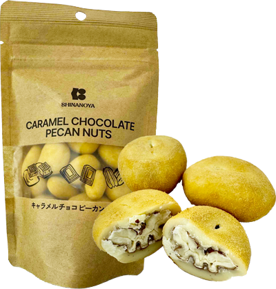 キャラメルピーカンナッツ ホワイトチョコレート (100g)【20/食品】