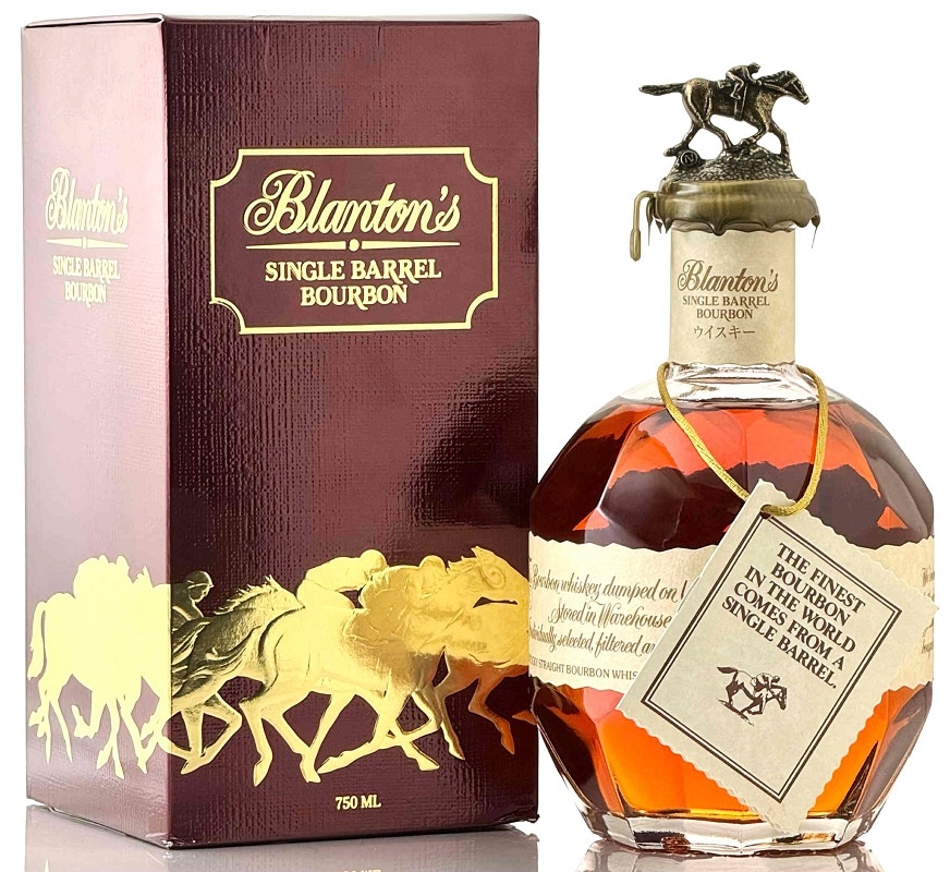 NA3166 未開栓! Blanton's ブラントン ウイスキー 750ml ブラントン 750ml 46.5％ - Bartender's General Store
