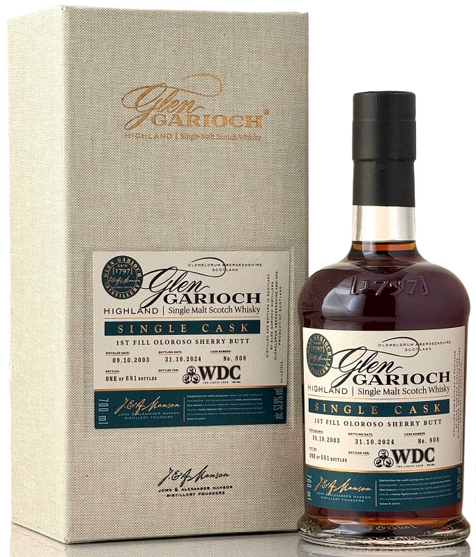 グレンギリー [2003] 11年 シェリーバット for Wu Dram Clan 【Kyoto Fine Wine and Spirits】