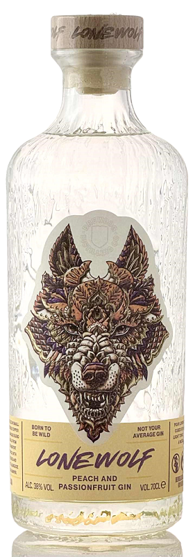 ローンウルフ　ピーチ＆パッションフルーツジン