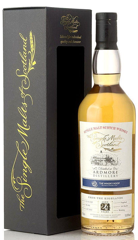 アードモア[1997] 24年 ホグスヘッド for THE WHISKY HOOP【ザ