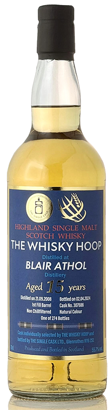 ブレアソール 15年 2008 ブレアアソール[2008] 15年 バーボンバレル for THE WHISKY HOOP