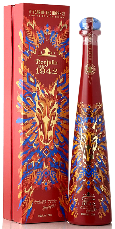 ★ゲリラセール★ アンティーク　ワイルマン　カメオトリオ　赤 干支ラベル〉ドン フリオ 1942 イヤーオブザホース（正規）