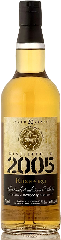 ボウモア[2005] 20年 バレル【ゴールド/キングスバリー】