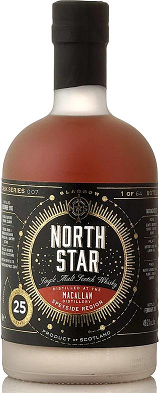 マッカラン[1993] 25年 シェリーオクタブフィニッシュ【ノーススター】