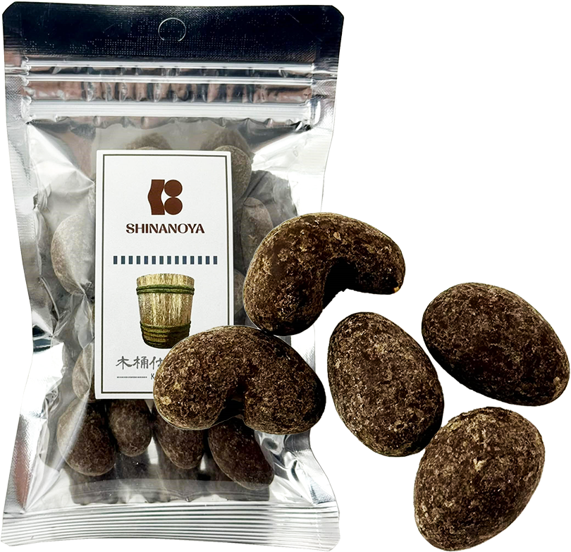【季節限定】木桶仕込み醤油ミックスナッツチョコ (70g) 信濃屋 【12/食品】