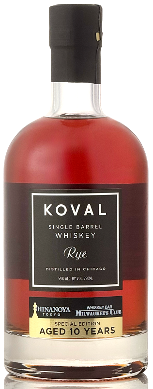 予約】コーヴァル ライ 10年 for MILWAUKEE'S CLUB & SHINANOYA