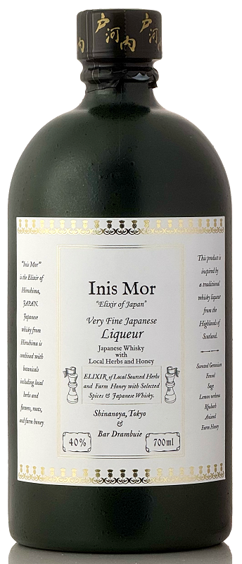 INIS MOR（イニスモール）ジャパニーズウイスキーリキュール for BAR DRAMBUIE & SHINANOYA【桜尾蒸留所/サクラオB&D】