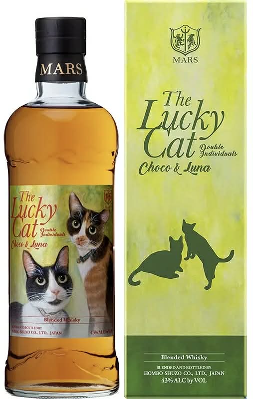ザ・ラッキーキャット　チョコ＆ルナ【本坊酒造 】
