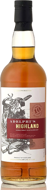 ハイランド　シングルモルト 10年（ティーニニック）【アデルフィ/セレクション】