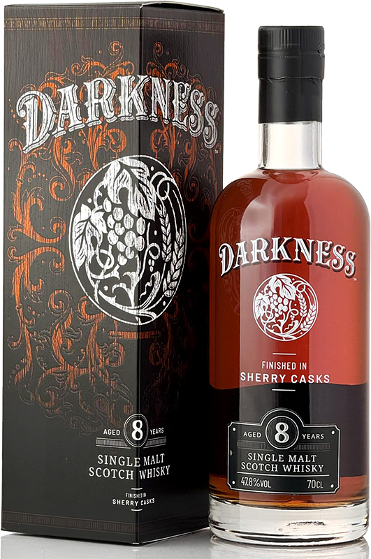 ダークネス 8年（スペイサイド シングルモルト） 【ダークネス】