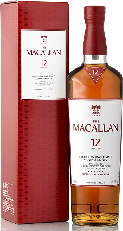 The Macallan 12 Years Old シェリーオーク樽 マッカラン シェリーオーク 12年 （正規）