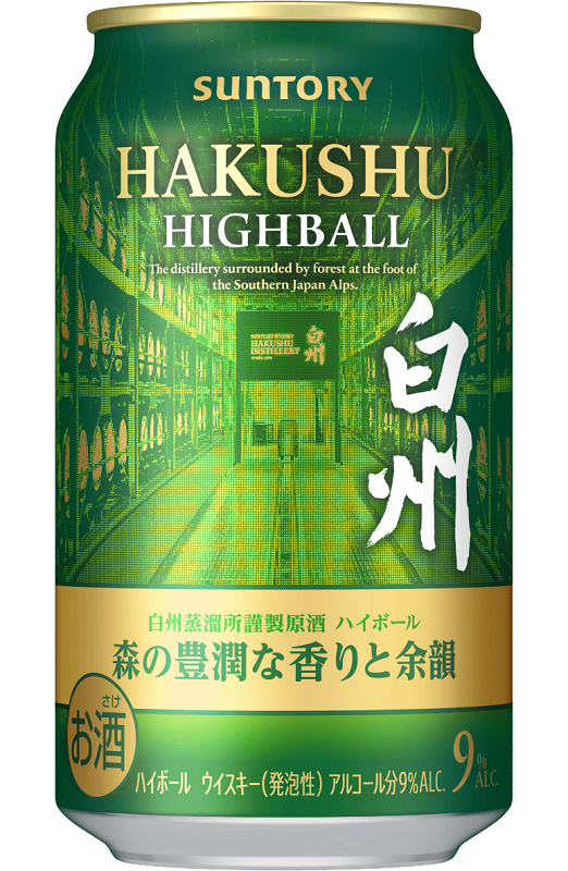 プレミアムハイボール 白州 森の豊潤な香りと余韻 （1缶/350ml