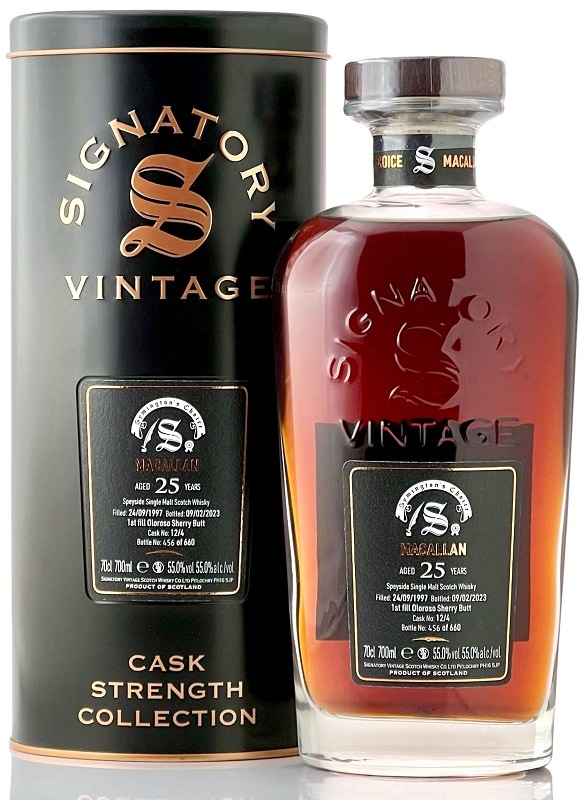 サイミントンズ チョイス】マッカラン[1997] 25年 シェリーバット