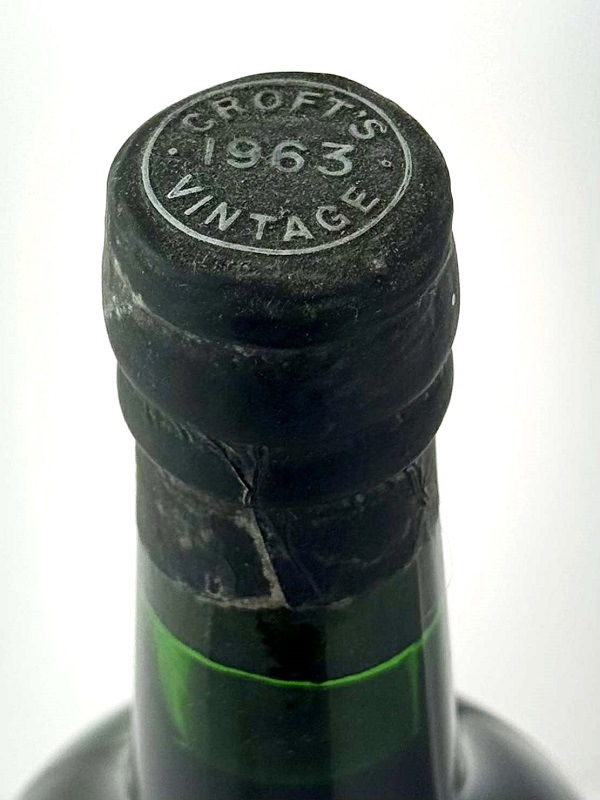 クロフト ヴィンテージポート [1963]（ラベル無し）