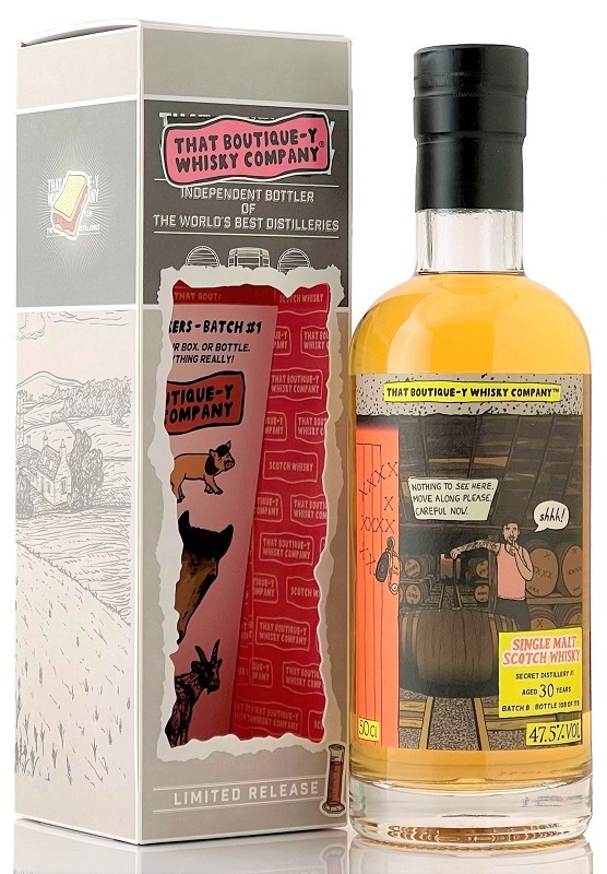 ブティックウィスキー】 シークレット ディスティラリー#1 バッチ8 30