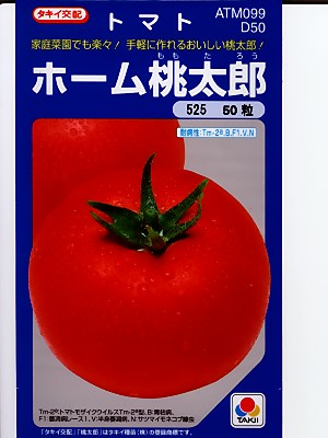トマト種 タキイ交配 ホーム桃太郎 タキイ種苗の大玉トマト品種です。-GREENDEPO トマト種 タキイ交配 ホーム桃太郎 タキイ種苗の大玉トマト品種です。-GREENDEPO