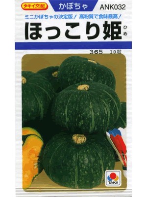 カボチャ タキイ交配 ほっこり姫 タキイ種苗のミニカボチャ種です Green Depo グリーンデポ