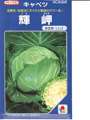 キャベツ タキイ交配 輝岬 タキイ種苗のキャベツです。 | GREEN DEPO