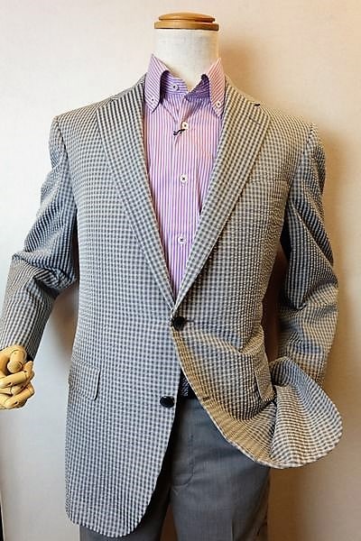 セール３５％ＯＦＦ ロンナー ジャケット グレー ＢＥ６サイズ 春夏アウトレット現品限り品 メンズウェア LONNER画像１