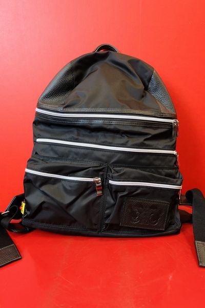 セール３０％ＯＦＦ GIACOMO VALENTINI インポート リュックサック ブラック イタリア製 ジャコモバレンティーニ画像１