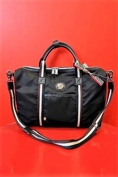 セール30%OFF オロビアンコ OROBIANCO ブリーフケース ショルダーバッグ ブラック イタリア製 アウトレット現品限り品画像1