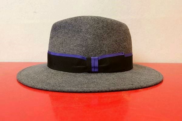 ソルバッティ SORBATTI 中折れハット グレー Mサイズ イタリア製 インポート メンズ帽子画像1