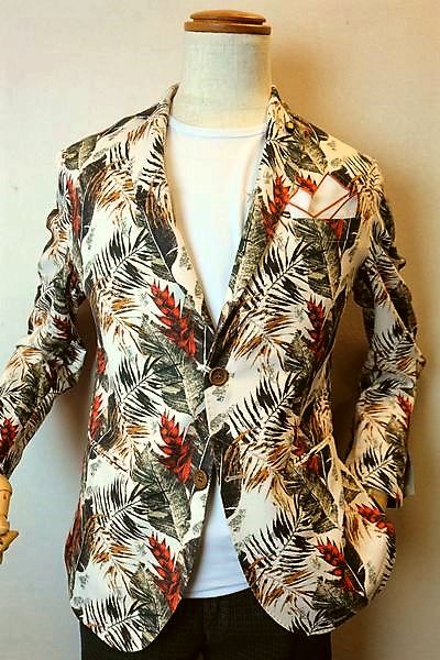 セール50%OFF ロベルトペペ ROBERTO P ジャケット オフホワイト 春夏インポート品 イタリア製 メンズウェア画像1