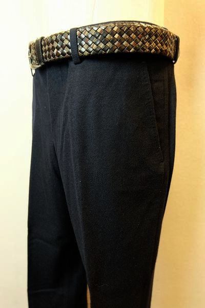 セール３５％ＯＦＦ ロンナー スラックス ネイビー 秋冬アウトレット現品限り品 メンズウェア LONNER画像１