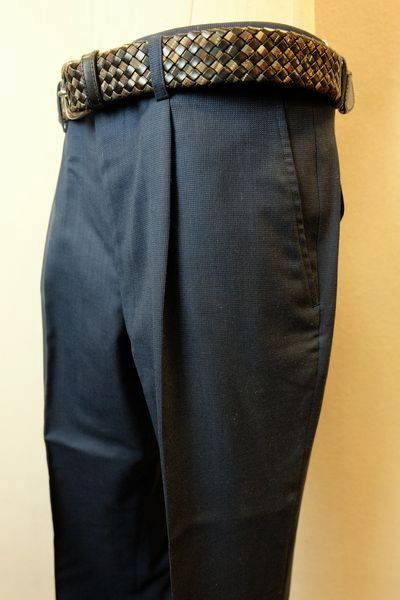 セール３５％ＯＦＦ ロンナー スラックス ブルー 秋冬アウトレット現品限り品 メンズウェア LONNER画像１