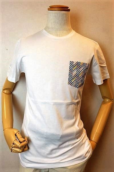 セール３５％ＯＦＦ ロベルトペペ ROBERTO P 半袖Ｔシャツ ホワイト 春夏インポート品 イタリア製 メンズウェア画像１