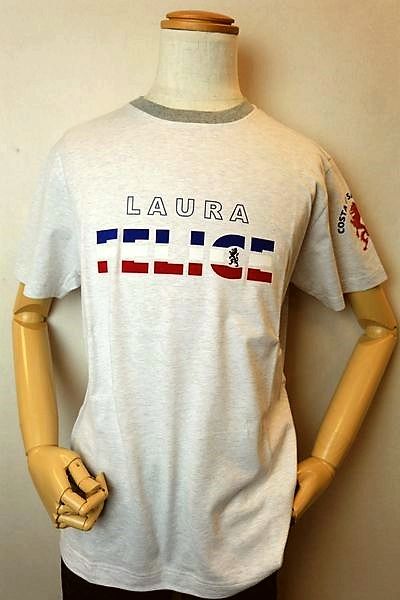 セール５０％ＯＦＦ ラウラフェリーチェ Laura Felice 半袖Ｔシャツ 杢グレー 春夏アウトレット現品限り品 カットソー メンズウェア画像１