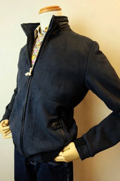 セール３５％ＯＦＦ ROBERTO P ロベルトペペ ブルゾン ネイビー 秋冬インポート品 イタリア製 メンズウェア画像１