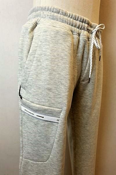 セール５０％ＯＦＦ コードビー CODE:B スウェットパンツ グレー 秋冬アウトレット現品限り品 裏起毛 バラシ メンズウェア画像１