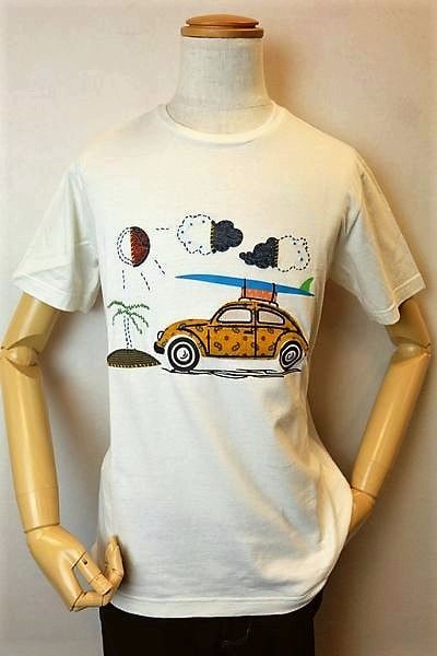 セール５０％ＯＦＦ アルコットヒル Alcott hill 半袖Ｔシャツ オフホワイト 春夏アウトレット現品限り品 アンジェロ メンズウェア画像１
