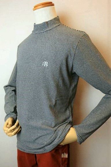 セール５０％ＯＦＦ コードビー CODE:B ハイネック グレー 秋冬アウトレット現品限り品 カットソー MIP バラシ メンズウェア画像１