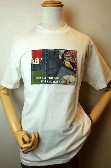 セール３５％ＯＦＦ Taylor tweed テーラーツイード 半袖Ｔシャツ オフホワイト１ 春夏インポート品 イタリア製 カットソー メンズウェア画像１