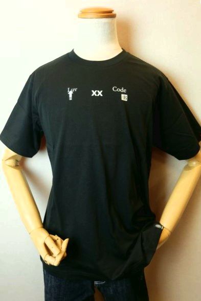 セール35%OFF コードビー CODE:B 半袖Tシャツ ブラック 春夏アウトレット現品限り品 カットソー シルケット天竺 バラシ メンズウェア画像1