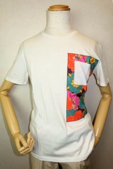 BOB ボブ 半袖Ｔシャツ ホワイト 春夏インポート品 イタリア製 カットソー メンズウェア画像１