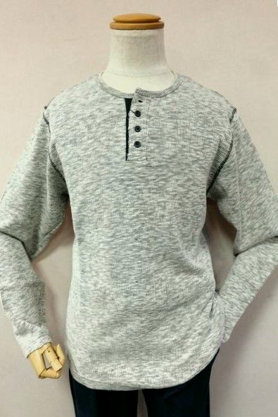 セール５０％ＯＦＦ アルコットヒル Alcott hill ロングＴシャツ グレー 秋冬アウトレット現品限り品 アンジェロ メンズウェア画像１
