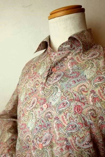 セール50%OFF ヴィンチ VINCI カジュアルシャツ レッド 春夏新作 セミワイドカラー メンズウェア ヴィンチ服画像1