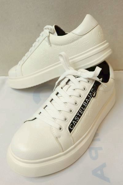 セール２０％ＯＦＦ カステルバジャック CASTELBAJAC スニーカー ホワイト 春夏新作 ゴルフ メンズシューズ画像１