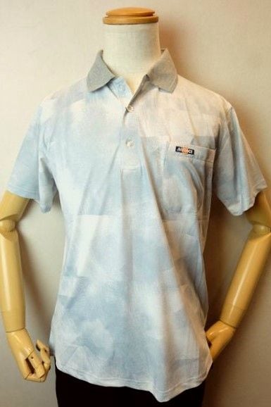 セール５０％ＯＦＦ ヴィンチ VINCI 半袖ポロシャツ グレー 春夏新作 カットソー メンズウェア ヴィンチ服画像１