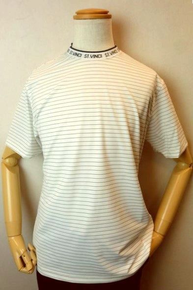 セール50%OFF ヴィンチ VINCI 半袖Tシャツ ホワイト 春夏新作 カットソー メンズウェア ヴィンチ服画像1