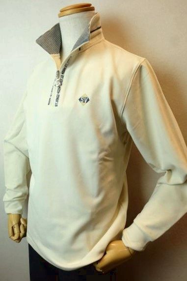 セール５０％ＯＦＦスペシャルプライス ヴィンチ VINCI トレーナー クリーム 秋冬新作 カットソー メンズウェア ヴィンチ服画像１