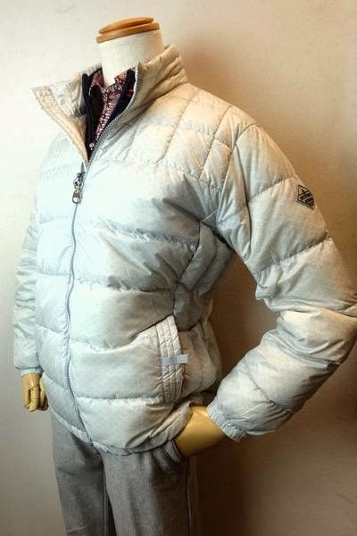 セール５０％ＯＦＦスペシャルプライス ヴィンチ VINCI ダウンジャケット ホワイトグレー 秋冬新作 メンズウェア ブルゾン ヴィンチ服画像１