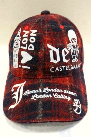 セール20%OFF カステルバジャック CASTELBAJAC キャップ レッド 秋冬新作 起毛キャップ ゴルフ メンズ帽子画像1