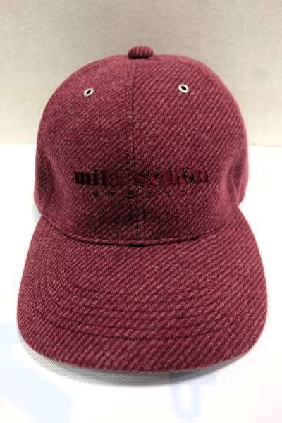 セール30%OFF ミラショーンスポーツ milaschon キャップ ワインレッド 秋冬アウトレット現品限り品 メンズ帽子画像1