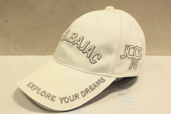 カステルバジャック CASTELBAJAC キャップ ホワイト オールシーズン品 ゴルフ メンズ帽子画像1