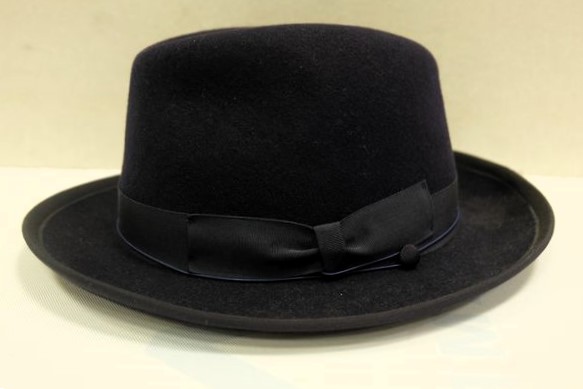 SORBATTI ソルバッティ 中折れハット ネイビー L(59cm)サイズ イタリア製 インポート マニッシュハット メンズ帽子画像1